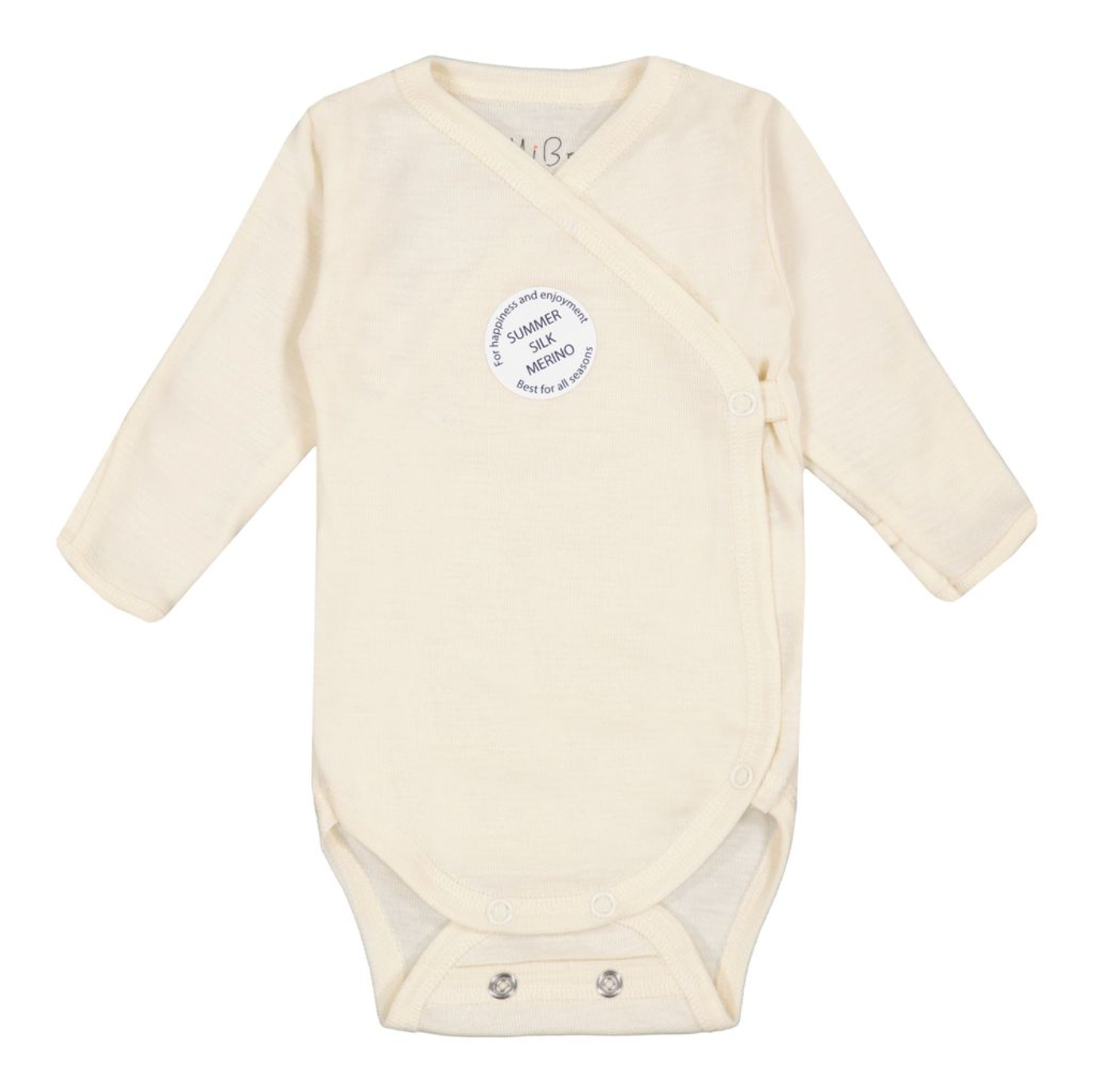 Merino/silk wrap body