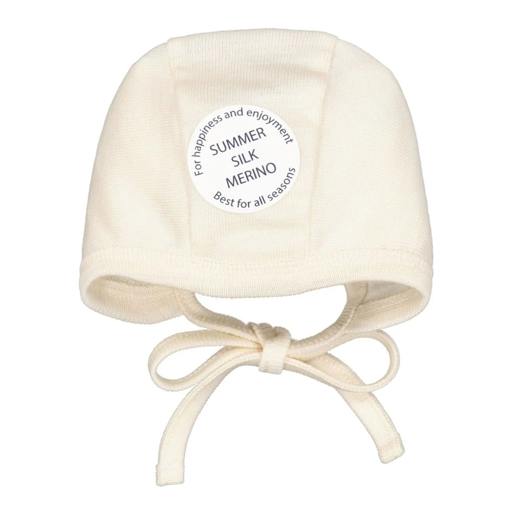 Merino/silk hat